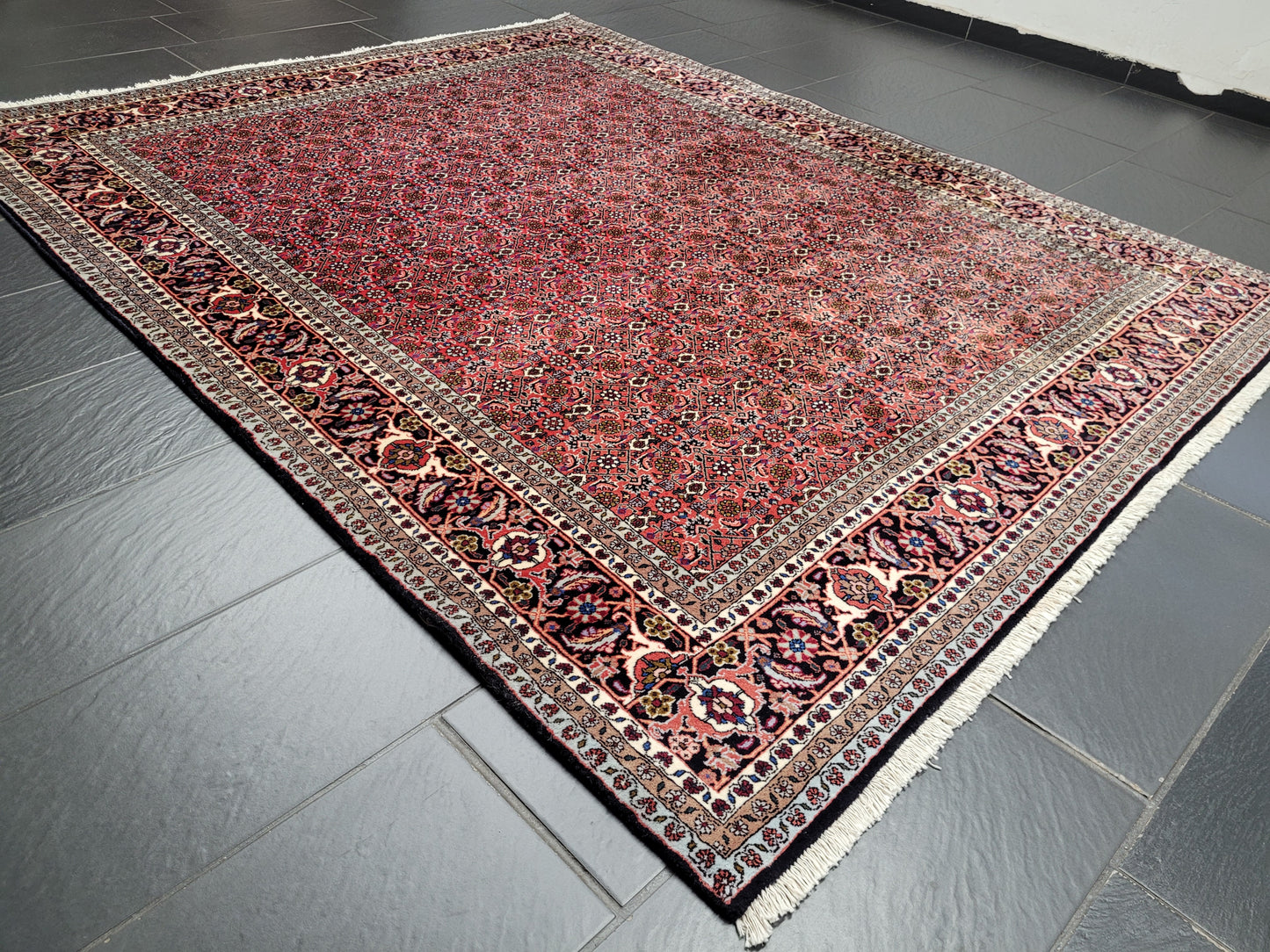 Bidjar Teppich Korkwolle feine Knüpfung 250 × 200 cm