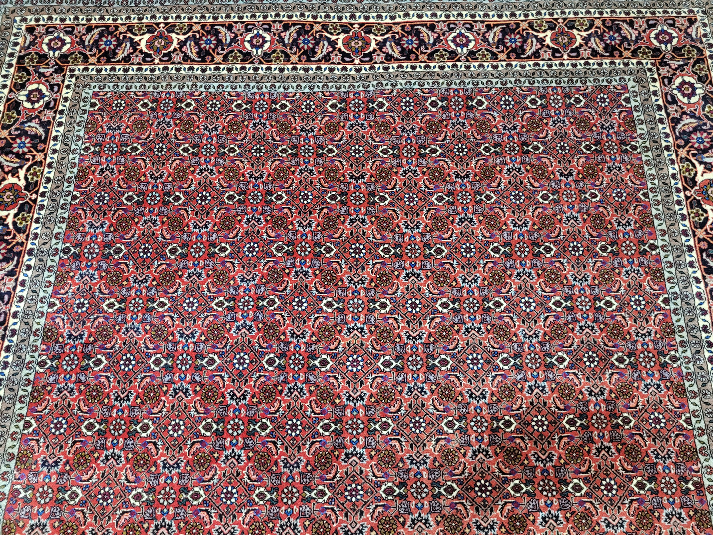 Bidjar Teppich Korkwolle feine Knüpfung 250 × 200 cm