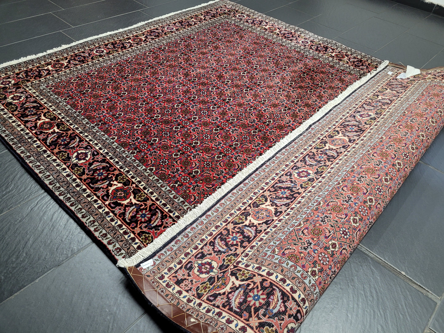 Bidjar Teppich Korkwolle feine Knüpfung 250 × 200 cm