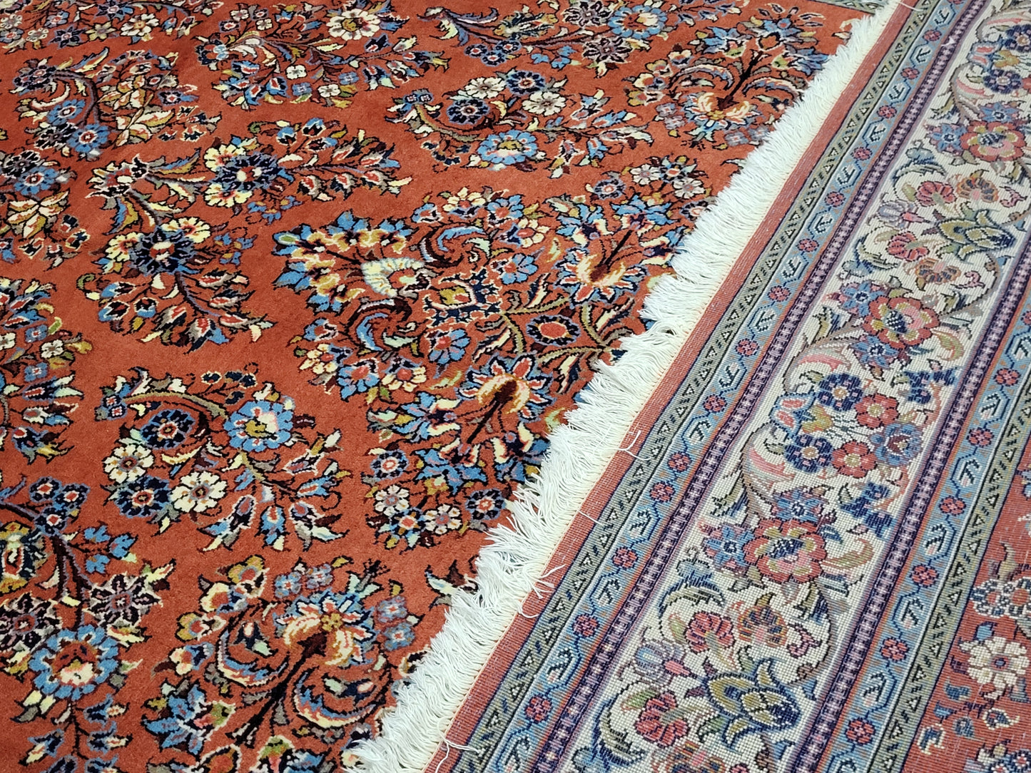 Sarough Teppich reine Wolle florales Design 305 × 205 cm