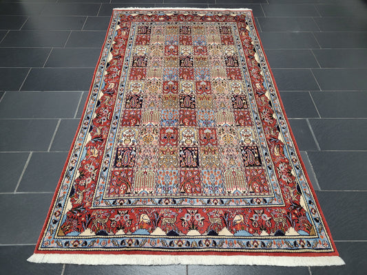 Moud Teppich Korkwolle Felderdesign 265 × 155 cm