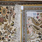 Ghom Teppich reine Seide feine Knüpfung 85 × 60 cm