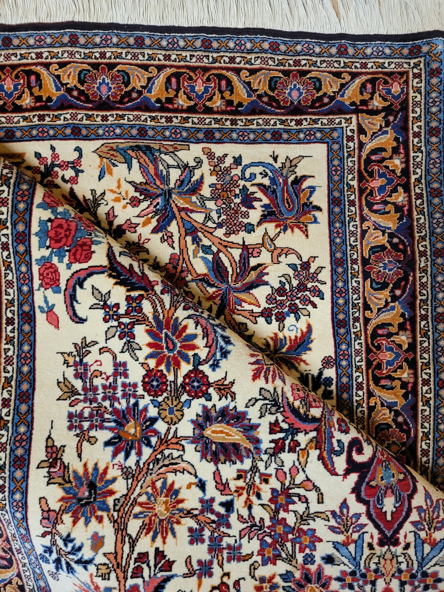 Bidjar Teppich fein florales Medaillon 165x110 cm