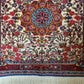 Djosan Sarough Teppich Korkwolle florales Medaillon 205x138 cm