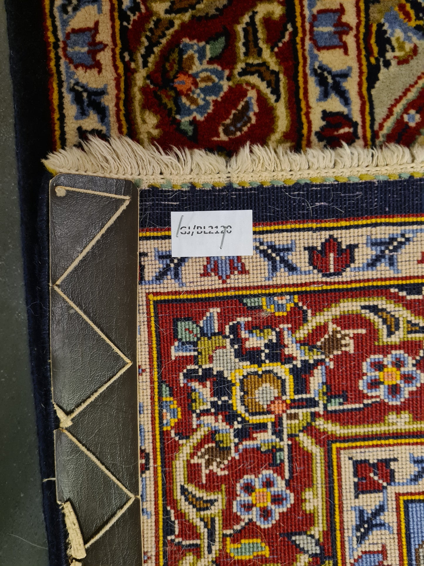 Perserteppich Orientteppich Handgeknüpfter Teppich Keshan 160x110cm