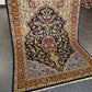 Perserteppich Orientteppich Handgeknüpfter Teppich Keshan 160x110cm