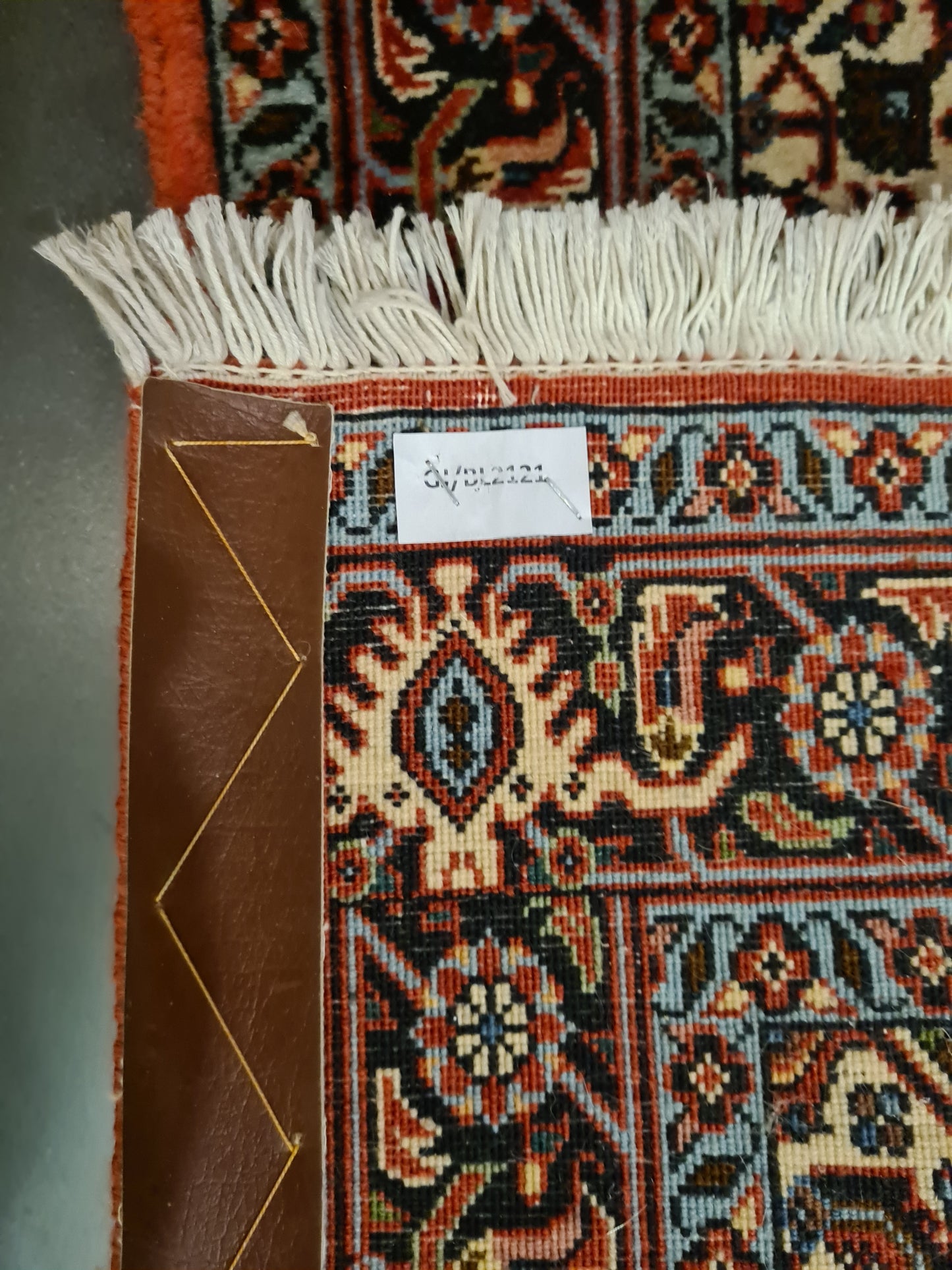 Perserteppich Orientteppich Handgeknüpfter Teppich Bidjar 220x75cm