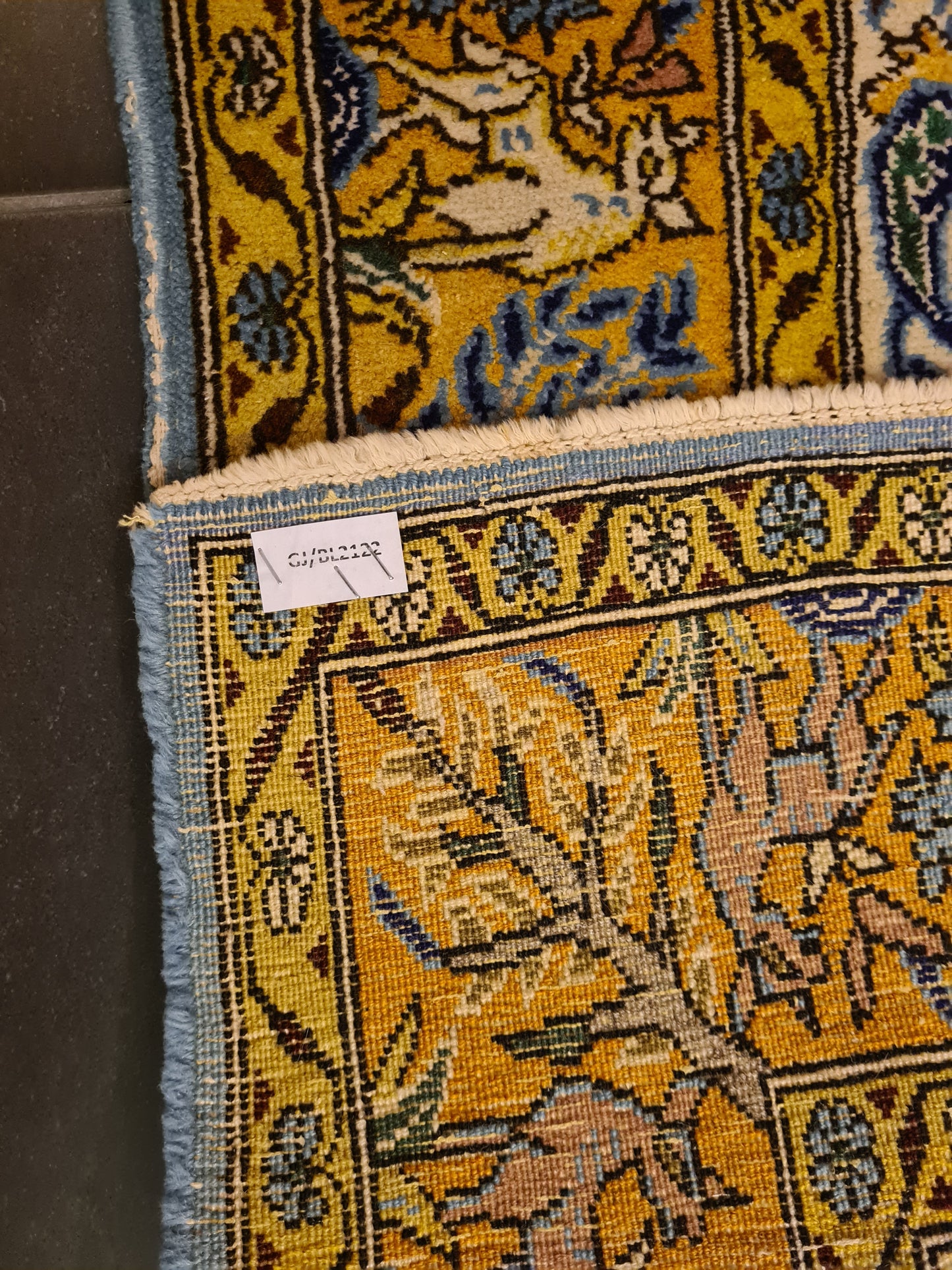 Perserteppich Orientteppich Handgeknüpfter Teppich Ghoum 170x100cm