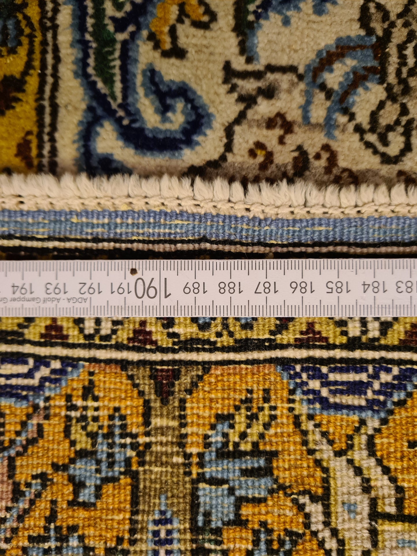 Perserteppich Orientteppich Handgeknüpfter Teppich Ghoum 170x100cm