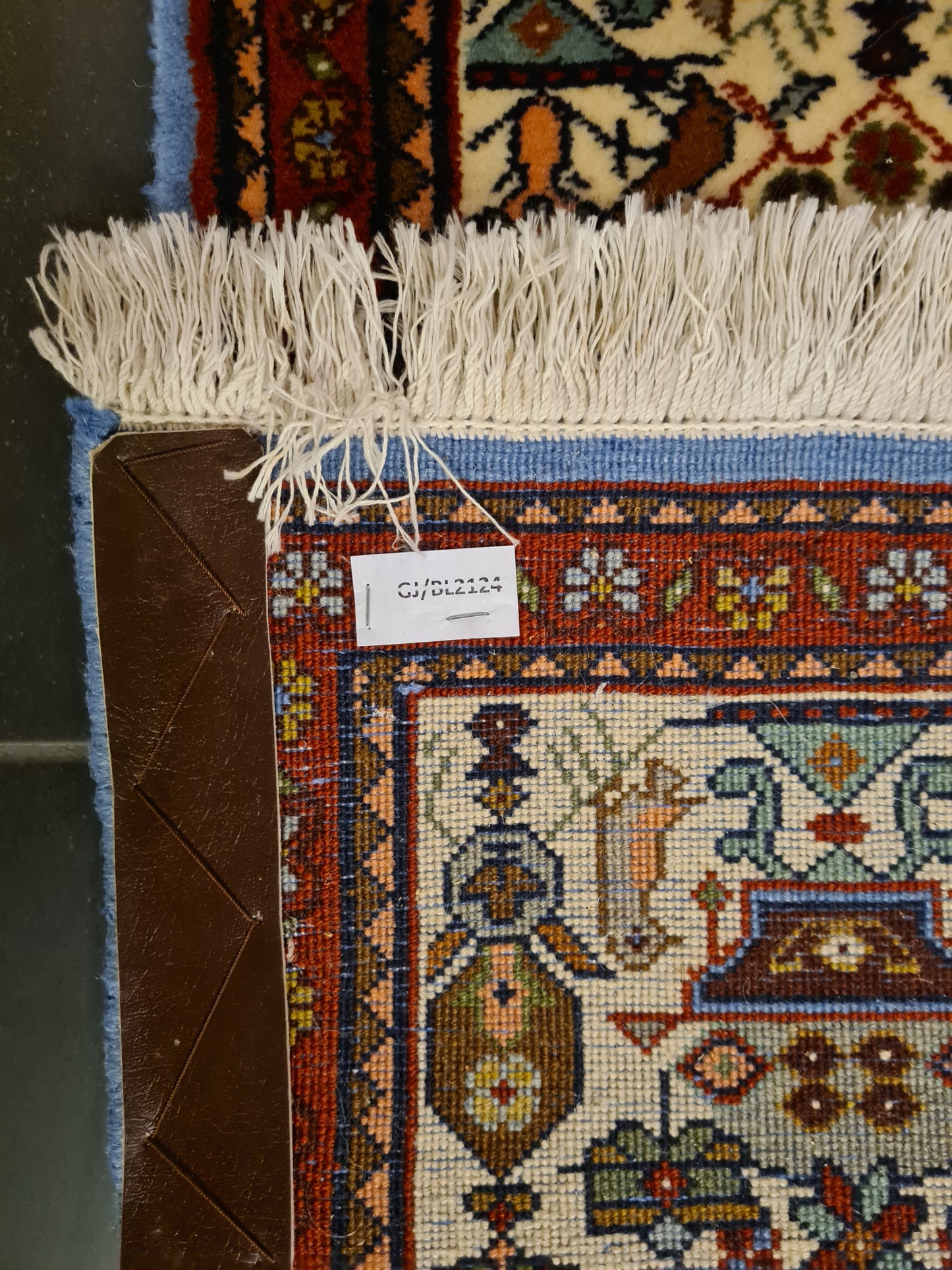 Perserteppich Orientteppich Handgeknüpfter Teppich Bidjar 150x65cm