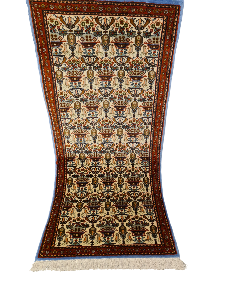 Perserteppich Orientteppich Handgeknüpfter Teppich Bidjar 150x65cm