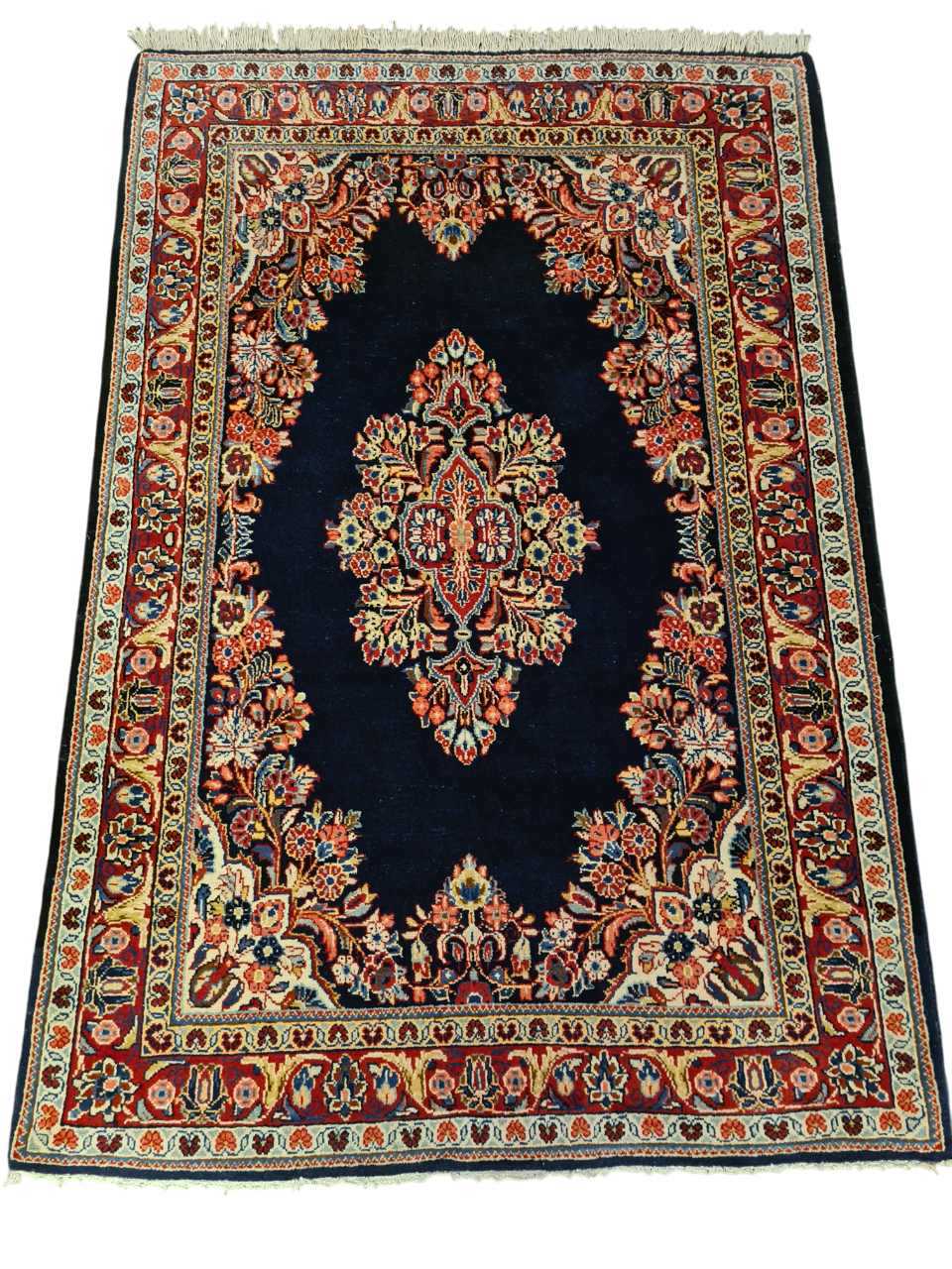 Perserteppich Orientteppich Handgeknüpfter Teppich Sarough 160x110cm