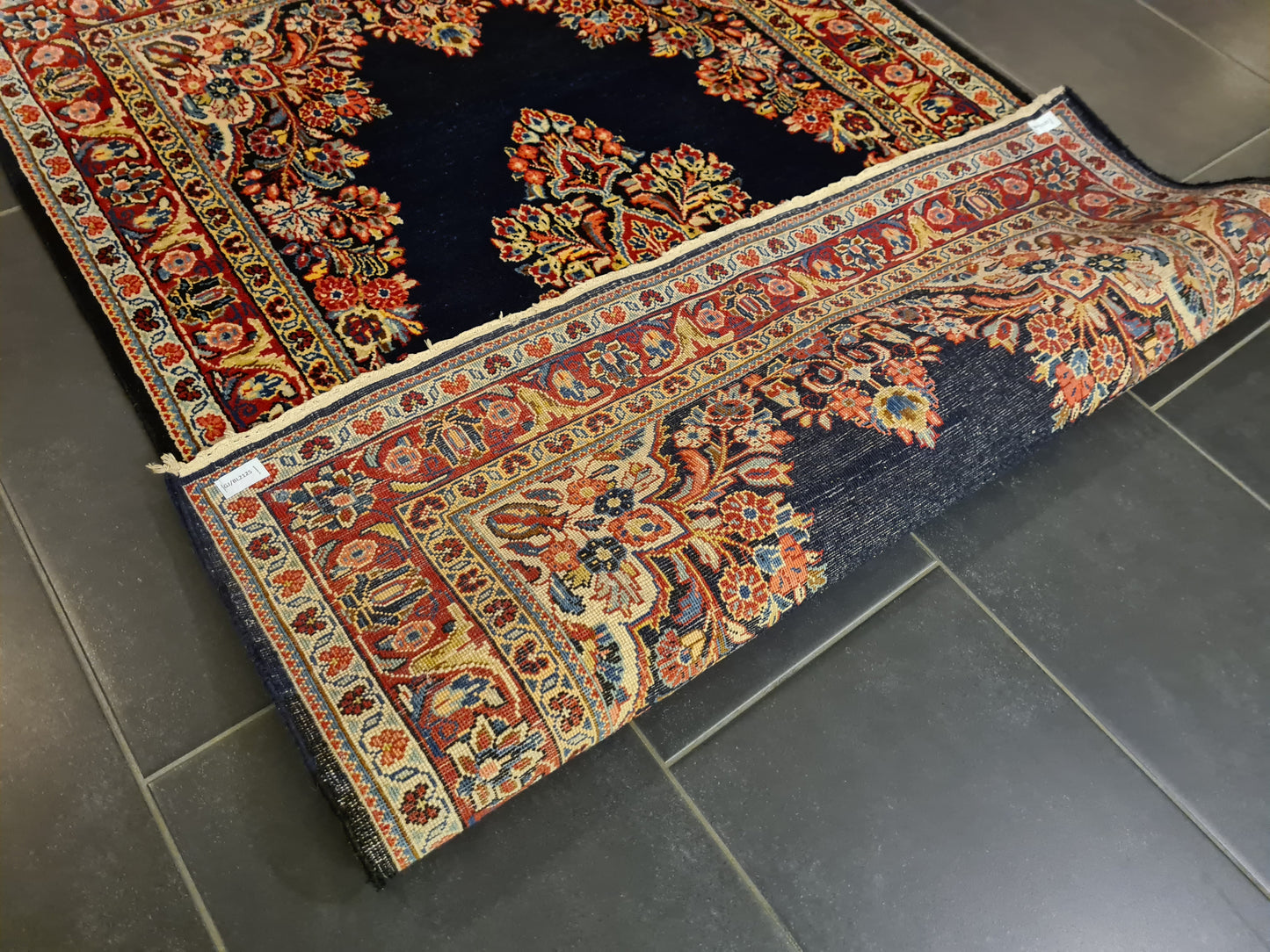 Perserteppich Orientteppich Handgeknüpfter Teppich Sarough 160x110cm