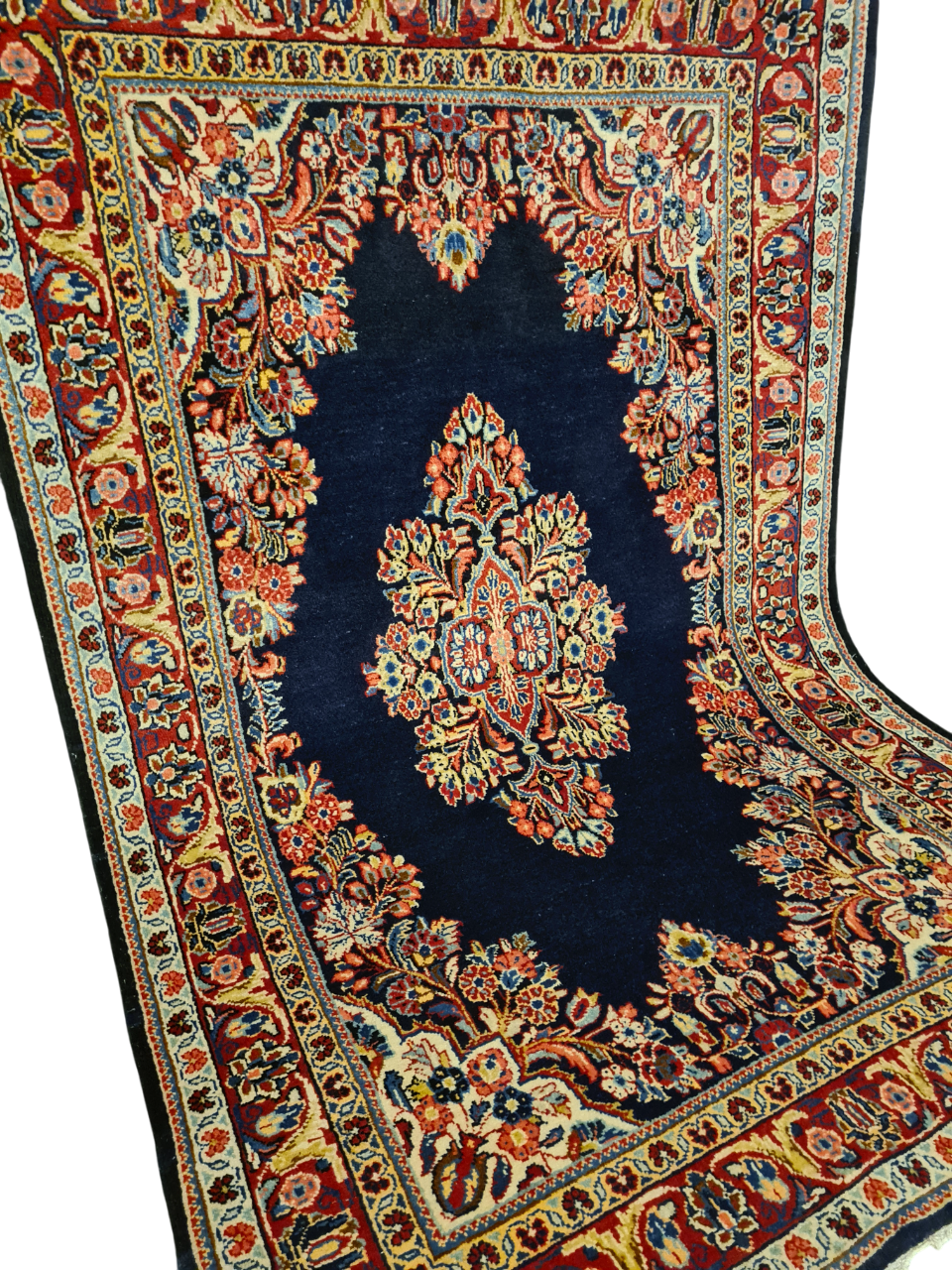 Perserteppich Orientteppich Handgeknüpfter Teppich Sarough 160x110cm