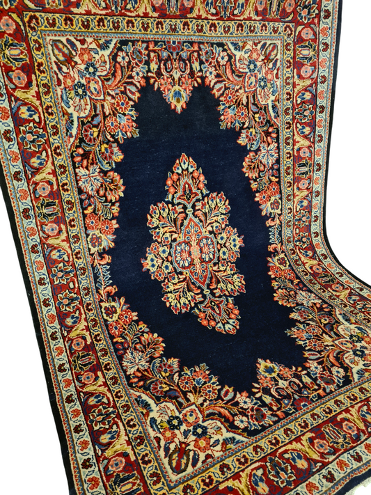 Perserteppich Orientteppich Handgeknüpfter Teppich Sarough 160x110cm