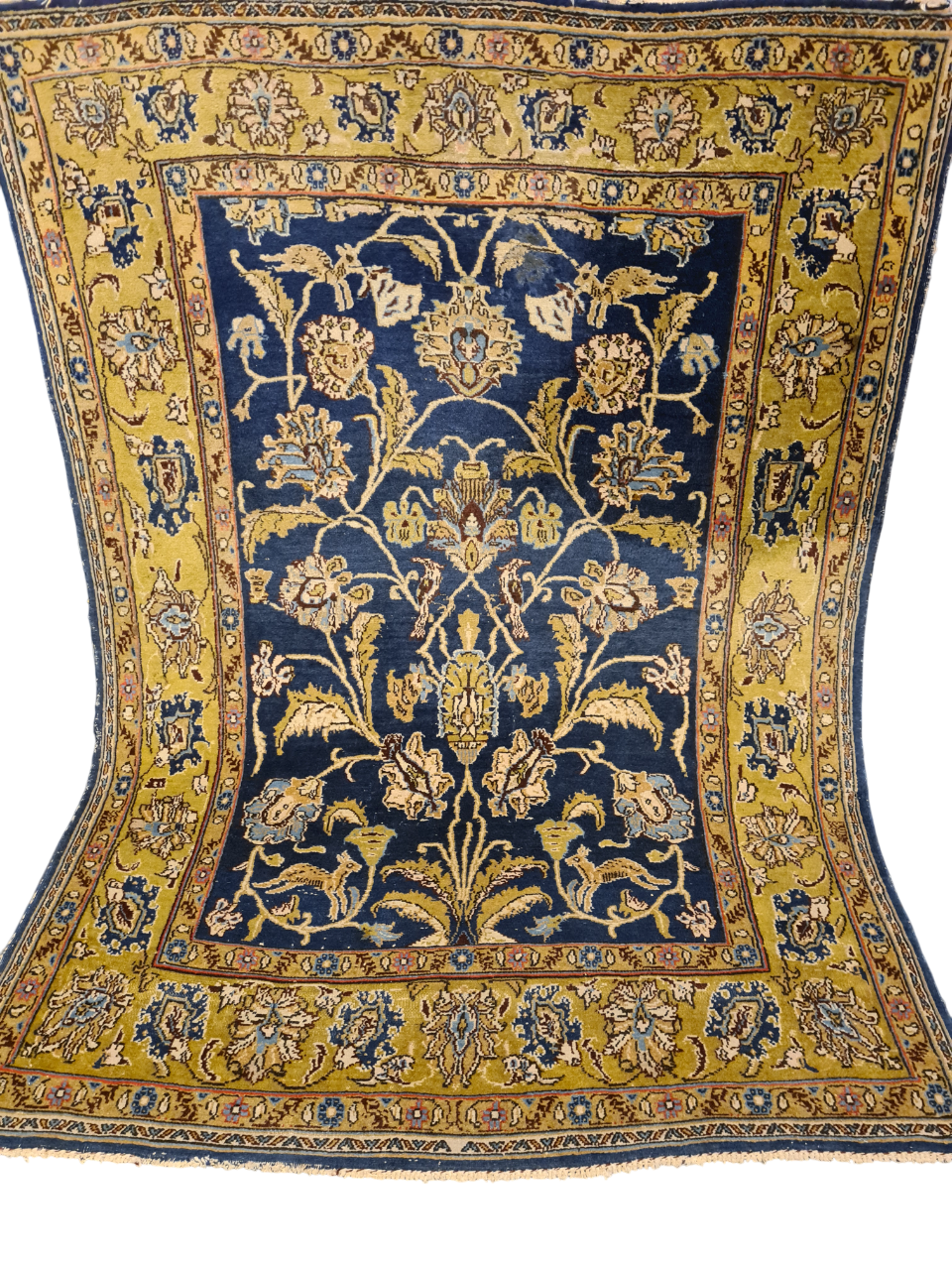 Perserteppich Orientteppich Handgeknüpfter Teppich Ghoum 160x110cm