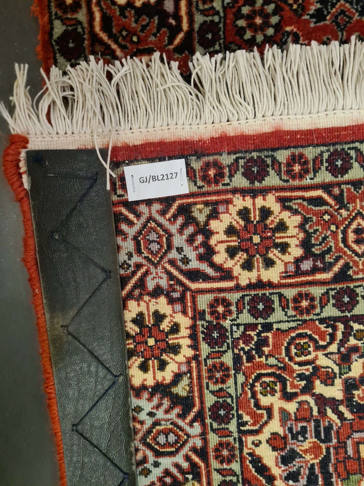 Perserteppich Orientteppich Handgeknüpfter Teppich Bidjar 300x80cm