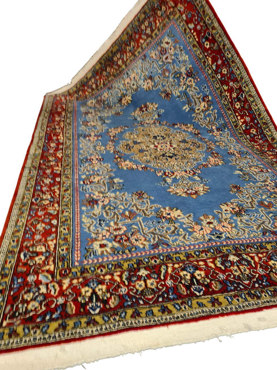 Perserteppich Orientteppich Handgeknüpfter Teppich Ghoum 210x145cm