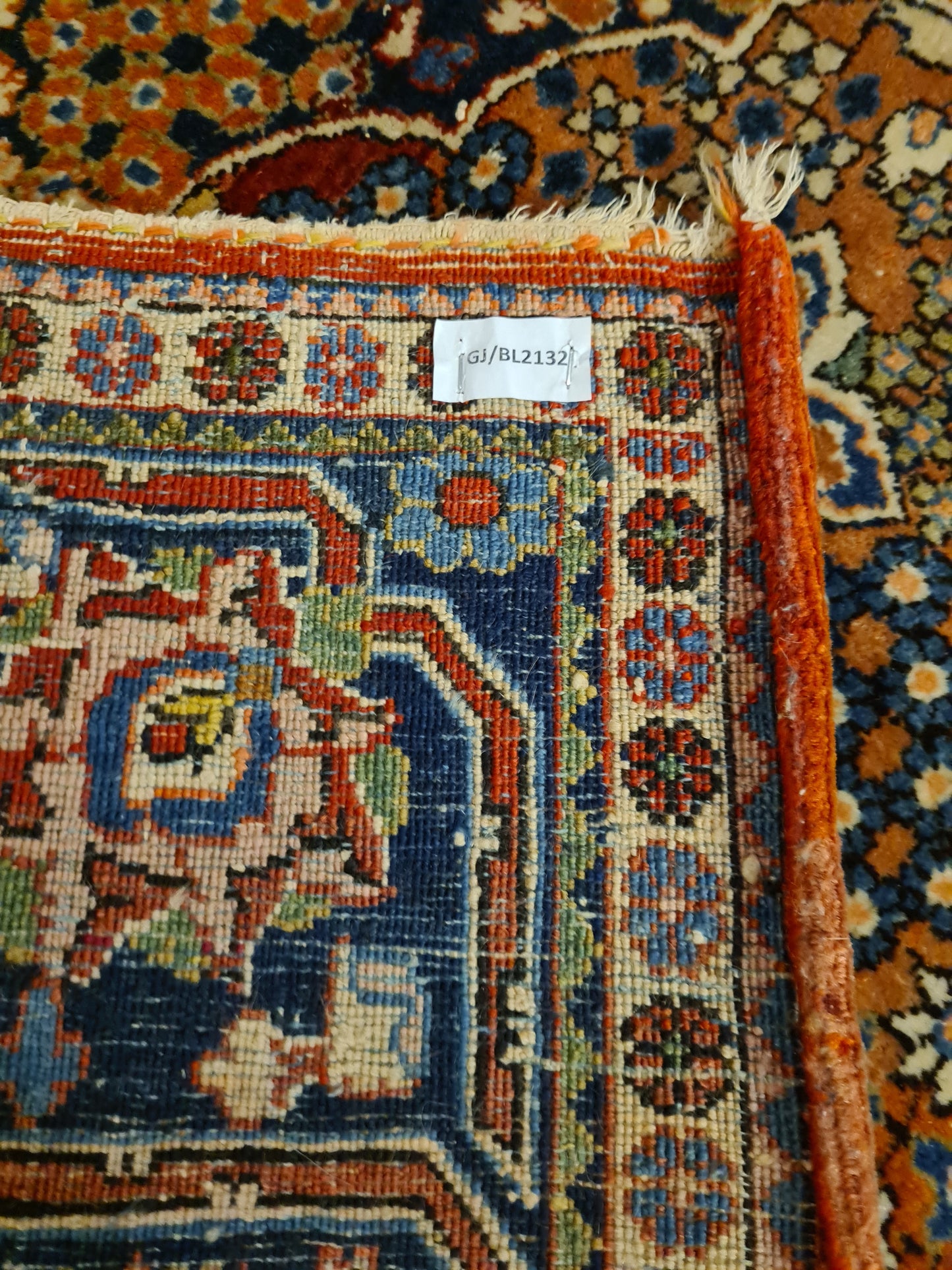 Perserteppich Orientteppich Handgeknüpfter Teppich Keshan 200x135cm