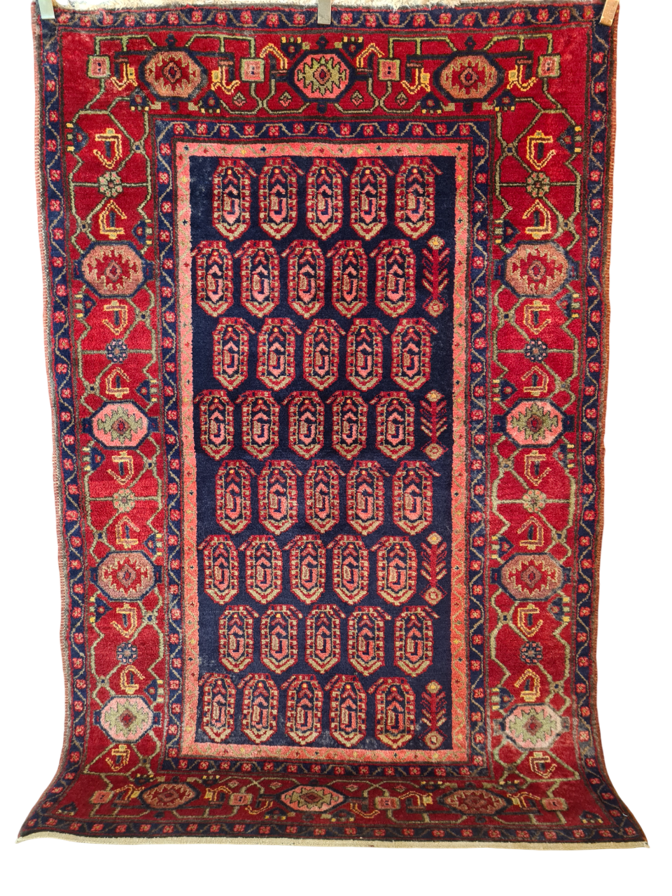 Perserteppich Orientteppich Handgeknüpfter Teppich Afshari 215x145cm