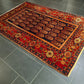 Perserteppich Orientteppich Handgeknüpfter Teppich Afshari 215x145cm