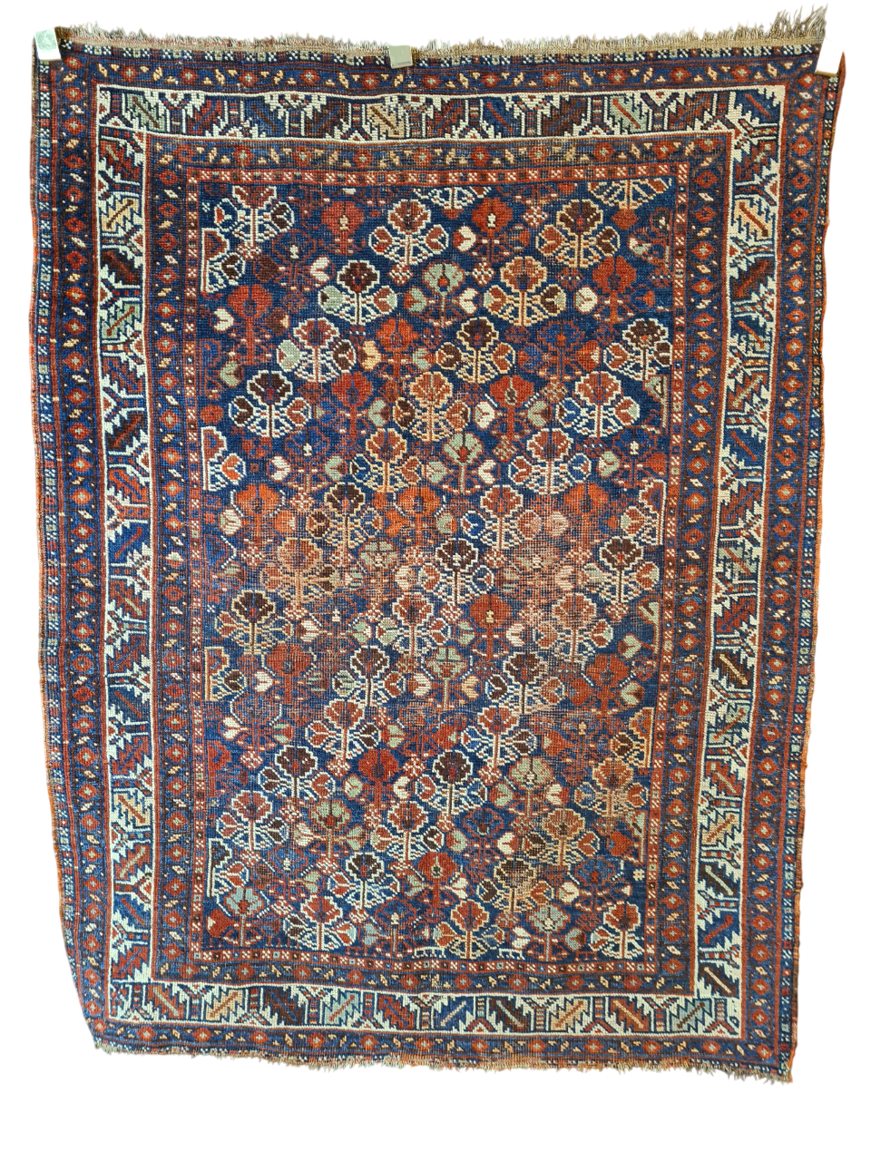 Perserteppich Orientteppich Handgeknüpfter Teppich Shiraz 155x120cm