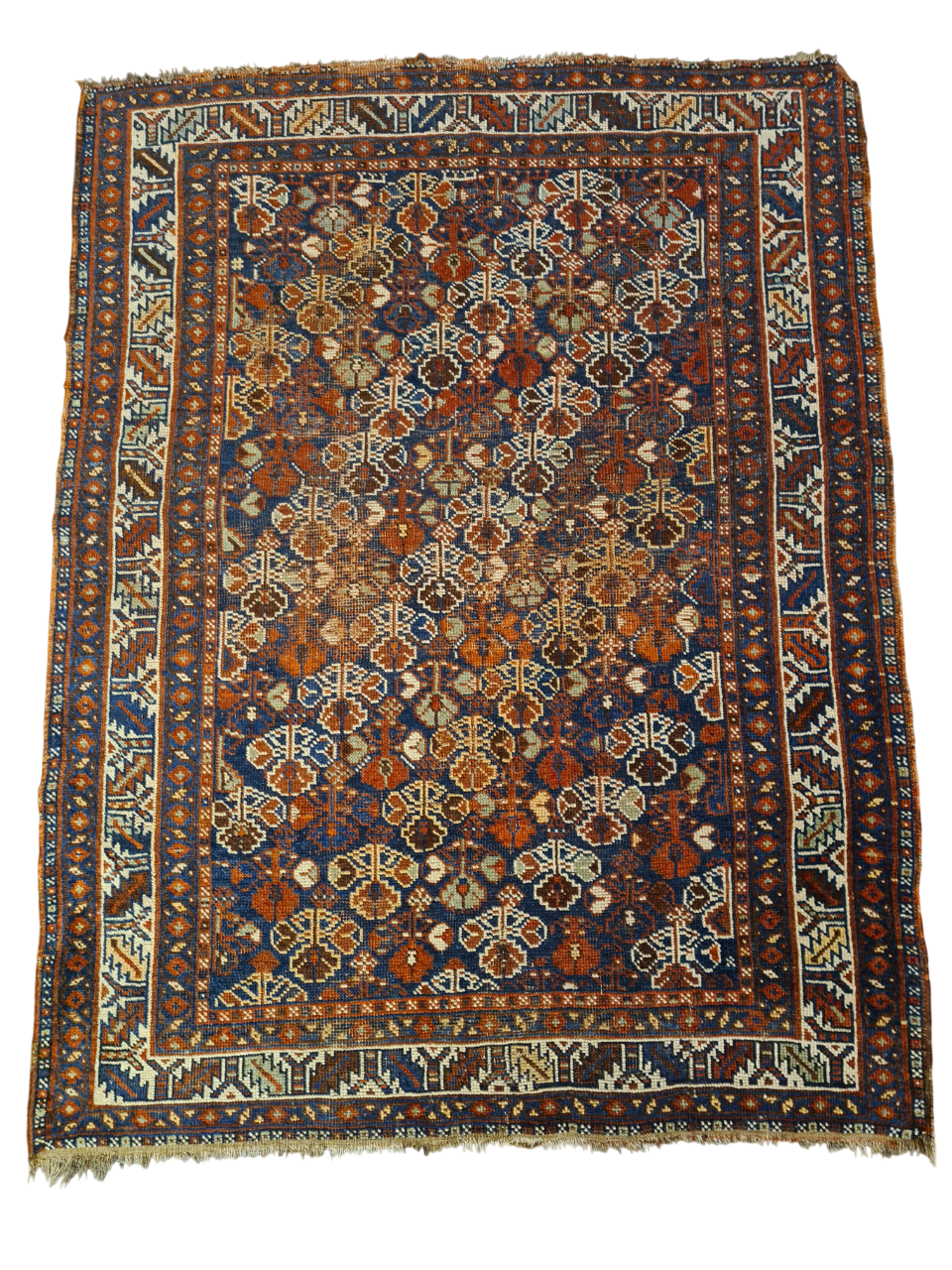 Perserteppich Orientteppich Handgeknüpfter Teppich Shiraz 155x120cm