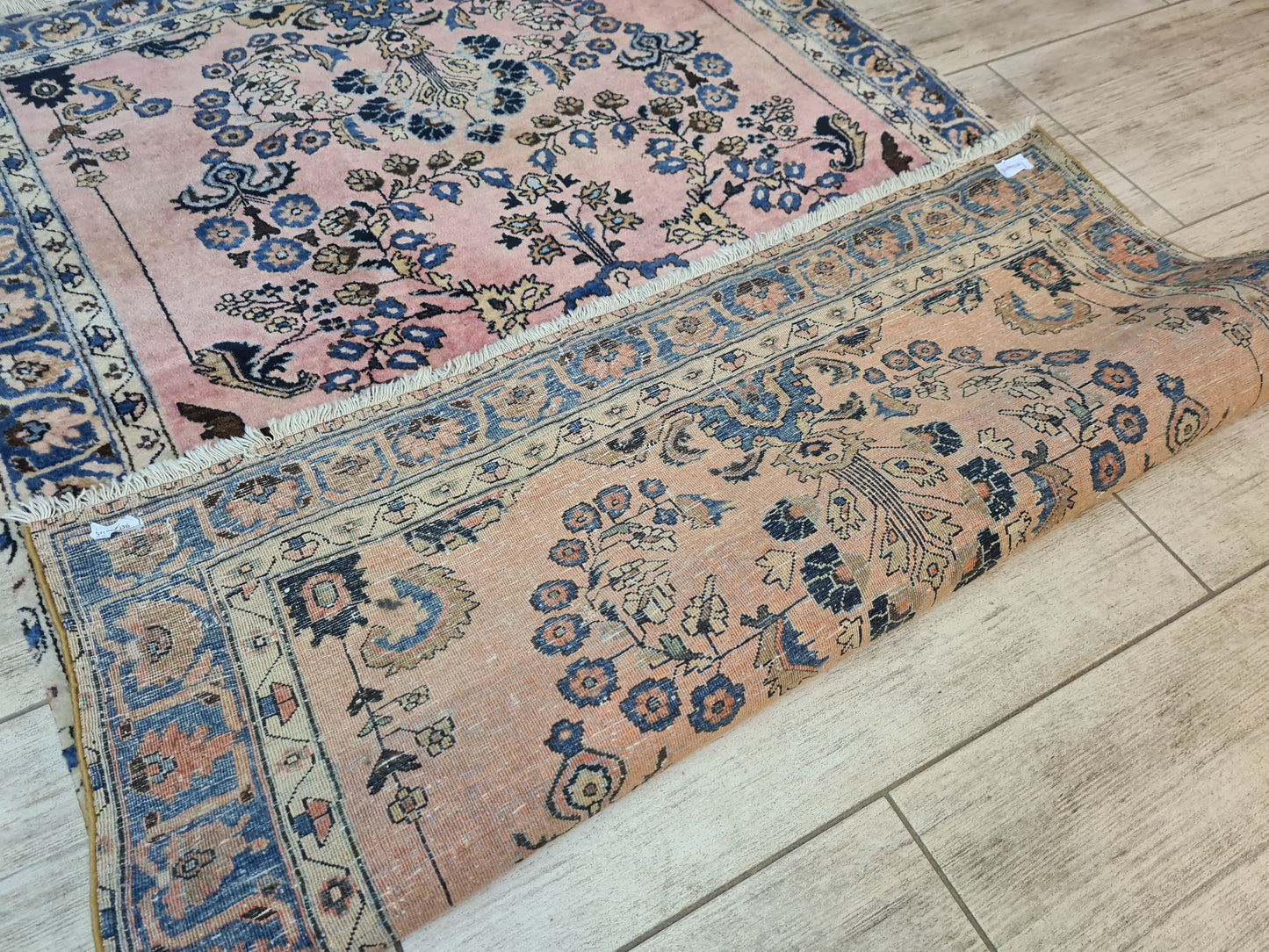 Perserteppich Orientteppich Handgeknüpfter Teppich Sarough 145x100cm