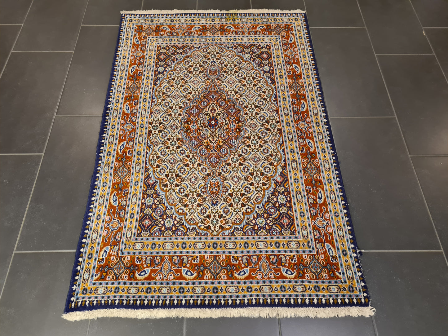 Perserteppich Orientteppich Handgeknüpfter Teppich Moud 150x100cm