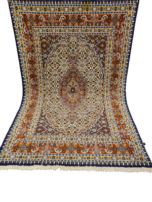 Perserteppich Orientteppich Handgeknüpfter Teppich Moud 150x100cm