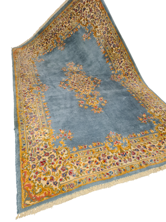 Perserteppich Orientteppich Handgeknüpfter Teppich Kerman 240x150cm