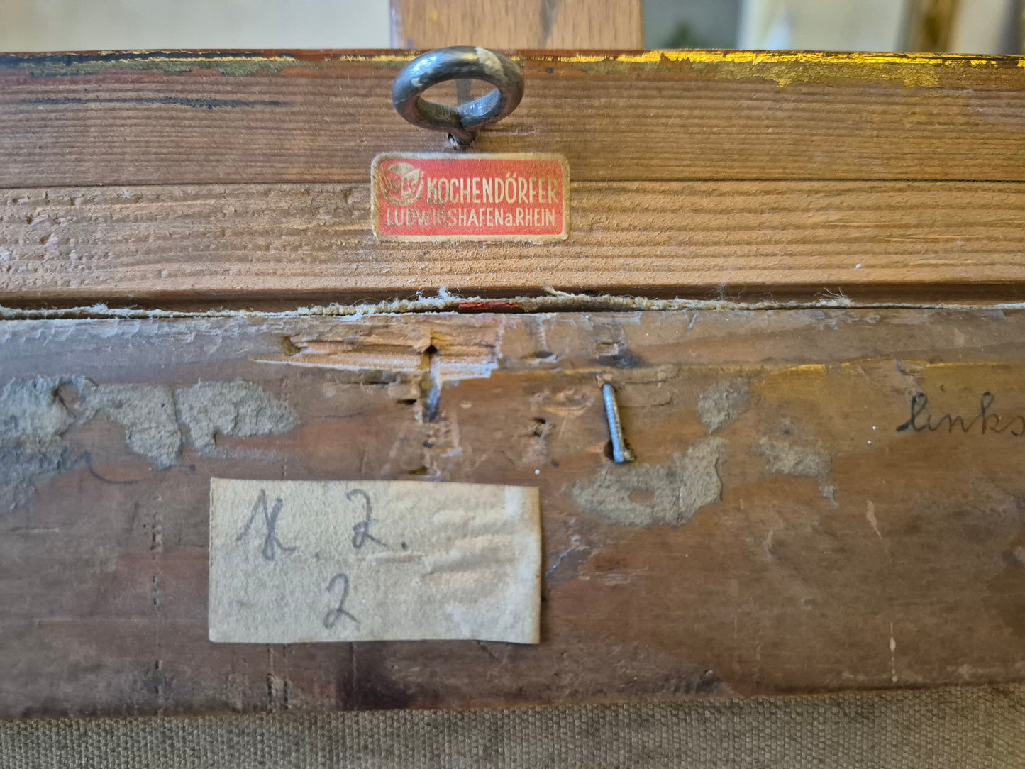 Moritz Eduard Lotze (1809-1890) Ölgemälde Bayerische Schäferin 62×54cm