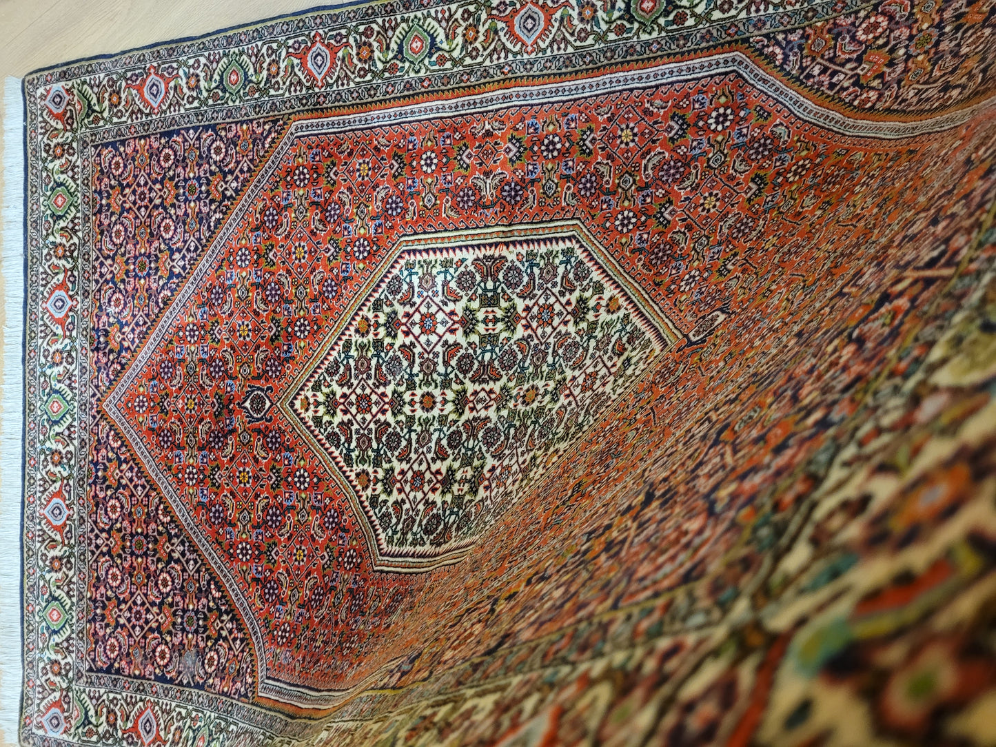 Bidjar Teppich reine Schurwolle kräftige Knüpfung 173x115 cm