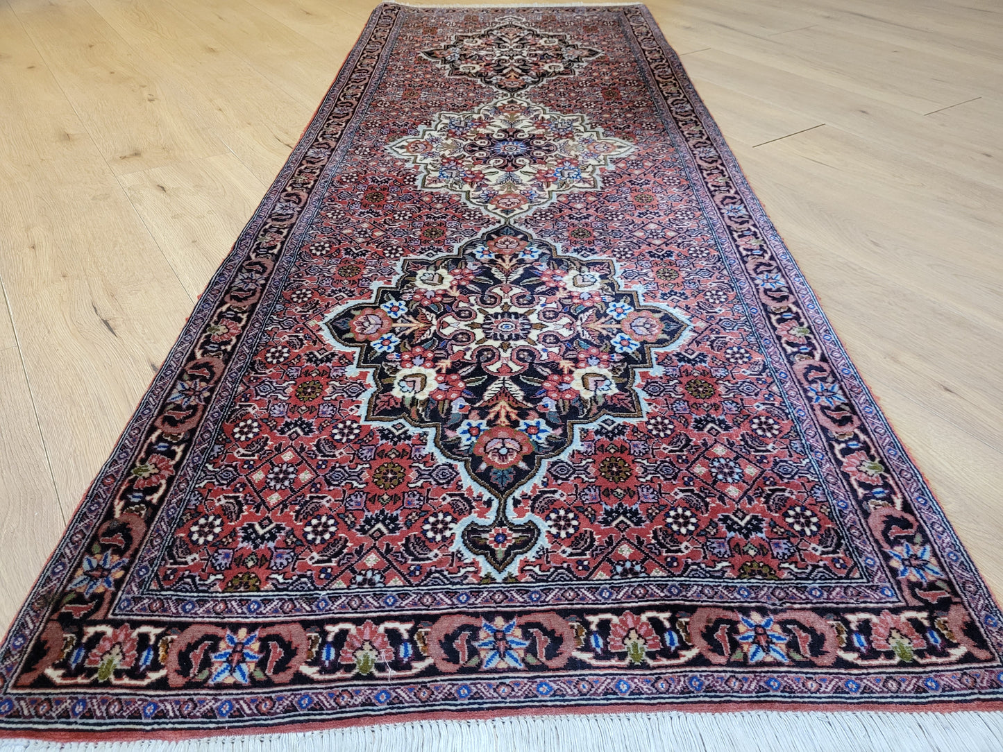 Bidjar Läufer reine Schurwolle kräftige Knüpfung 208x76 cm