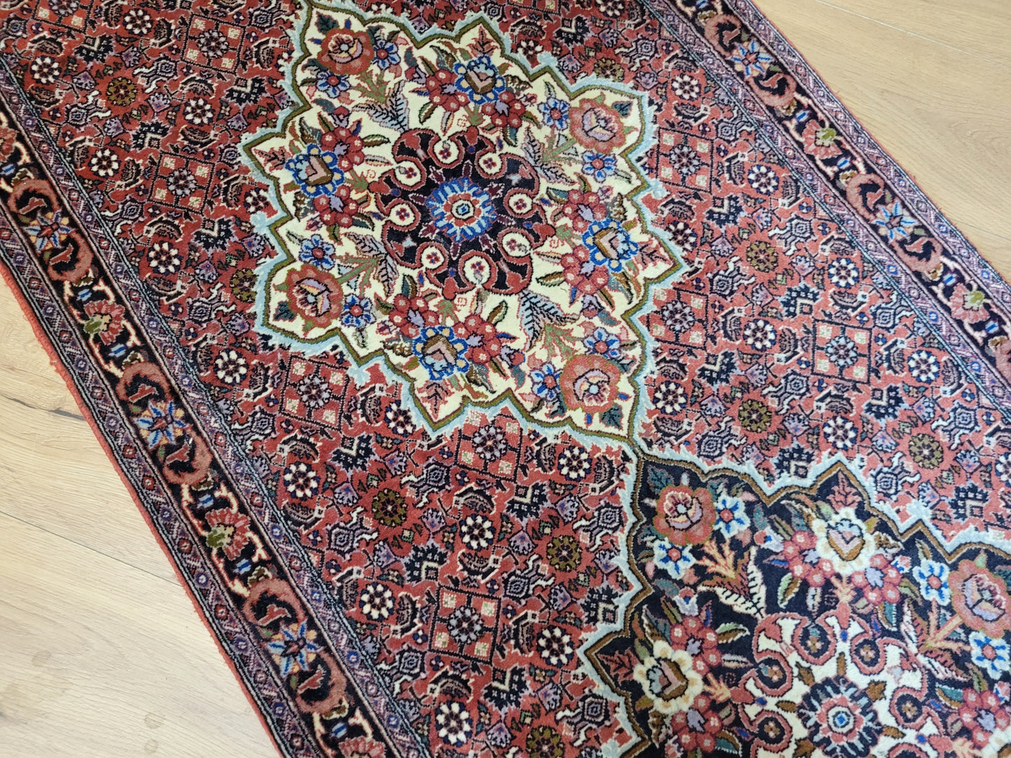 Bidjar Läufer reine Schurwolle kräftige Knüpfung 208x76 cm