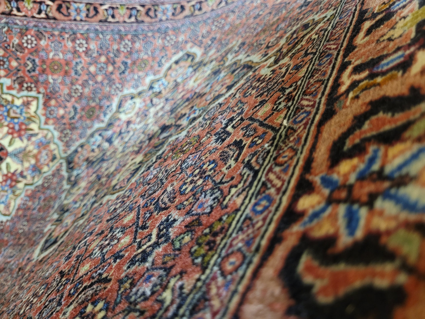 Bidjar Läufer reine Schurwolle kräftige Knüpfung 208x76 cm