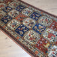 Bakhtiari Teppich Korkwolle Felderdesign 320x106 cm