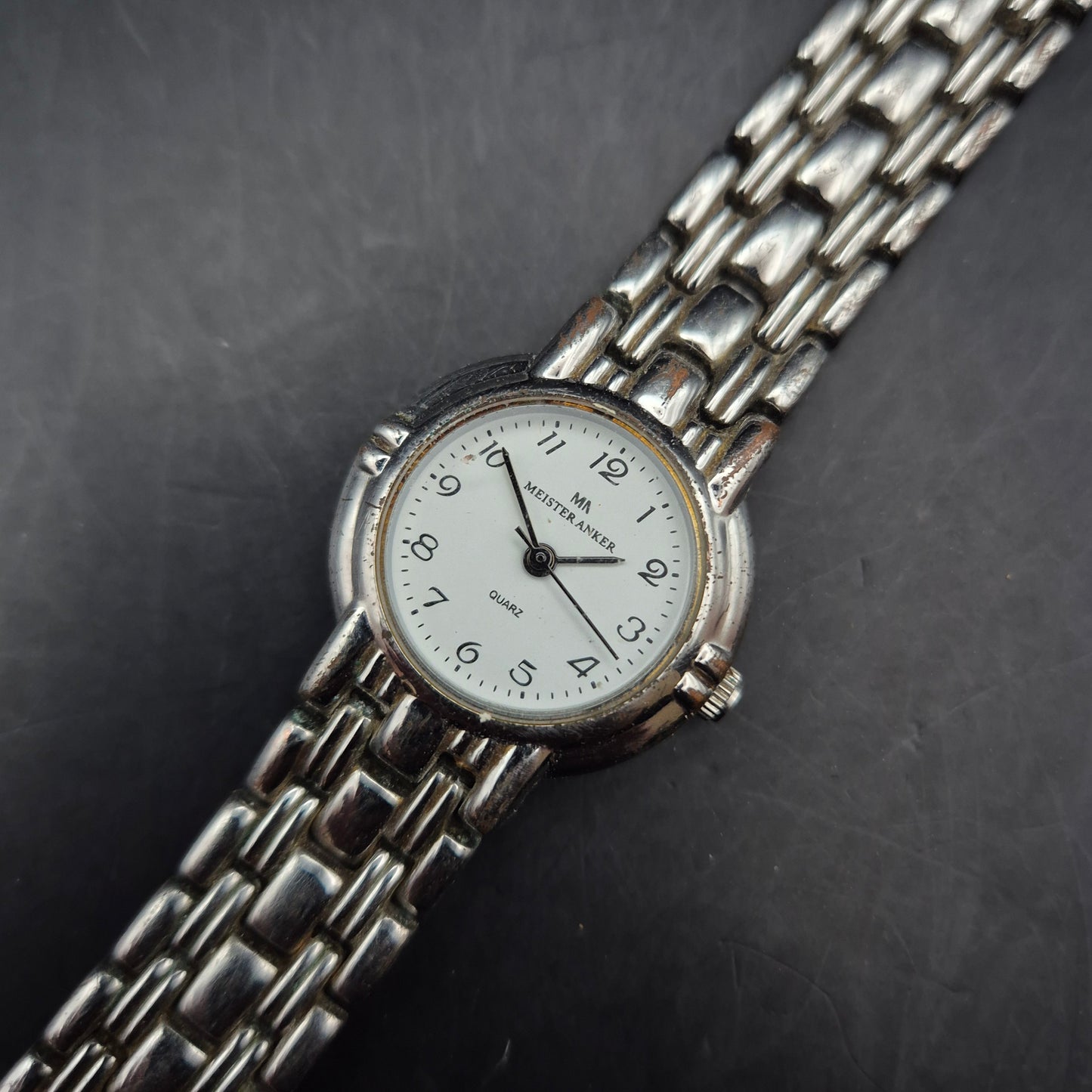 Klassische Meister Anker Damen Uhr – Elegant mit Edelstahlarmband