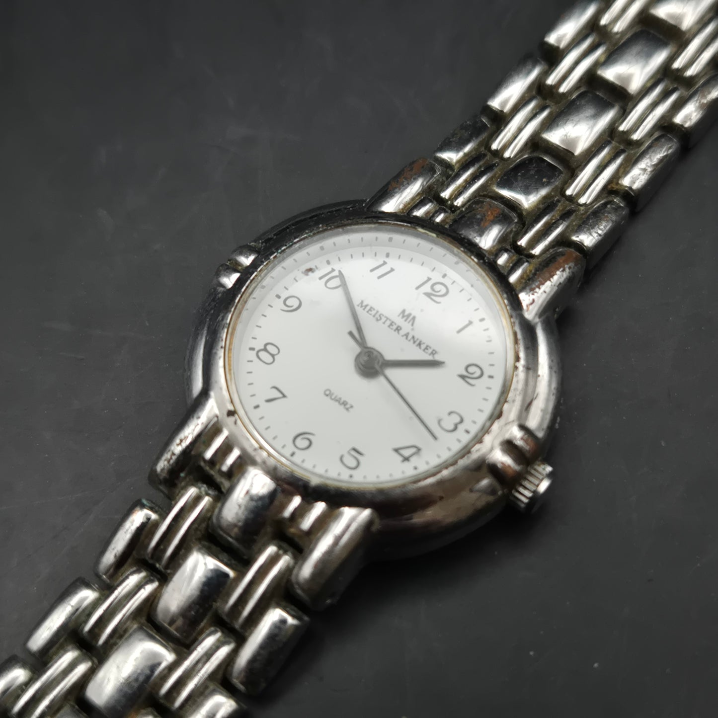 Klassische Meister Anker Damen Uhr – Elegant mit Edelstahlarmband