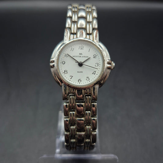 Klassische Meister Anker Damen Uhr – Elegant mit Edelstahlarmband
