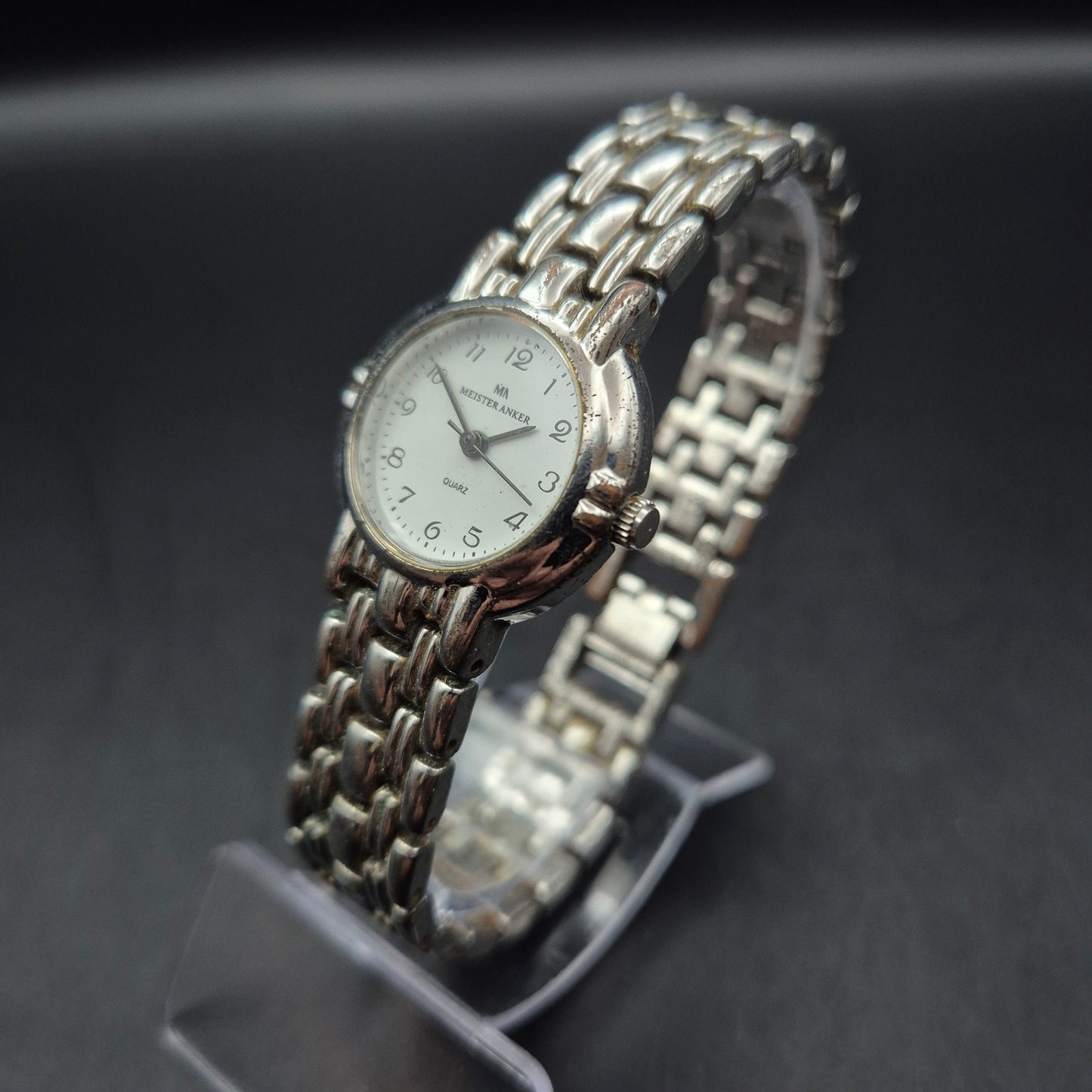 Klassische Meister Anker Damen Uhr – Elegant mit Edelstahlarmband