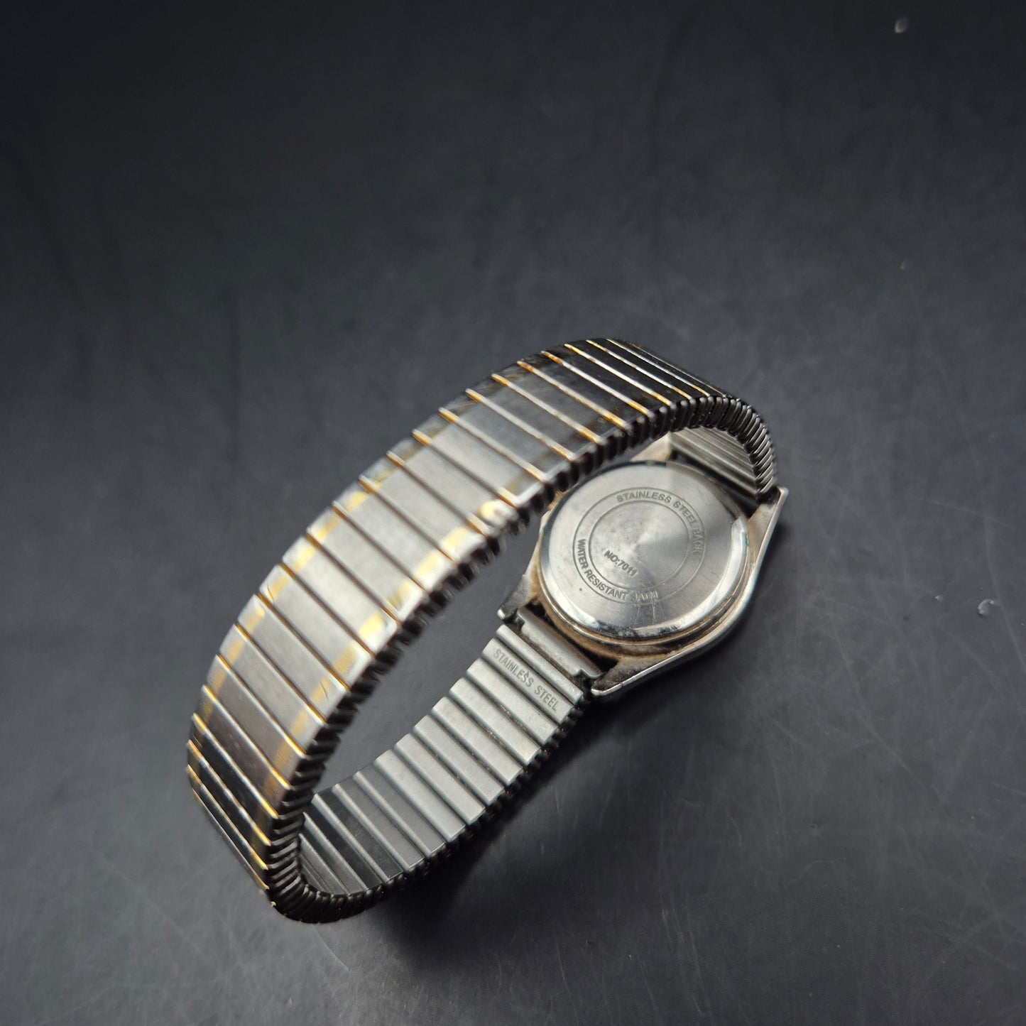 Klassische Gardé Herren Uhr – Zweifarbige Optik mit Stretch-Armband