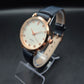 Elegante Damen Uhr mit Strassbesatz – Stilvoller Look in Roségold