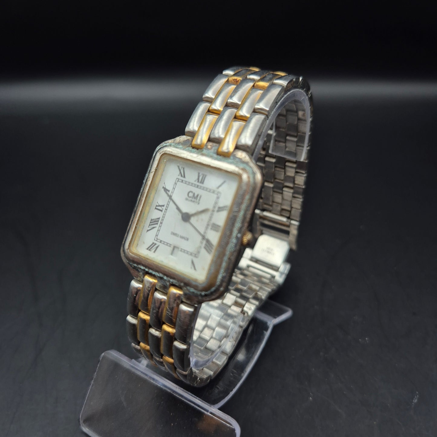 CMI Swiss Herren Uhr – Klassisch-elegantes Design mit römischen Ziffern