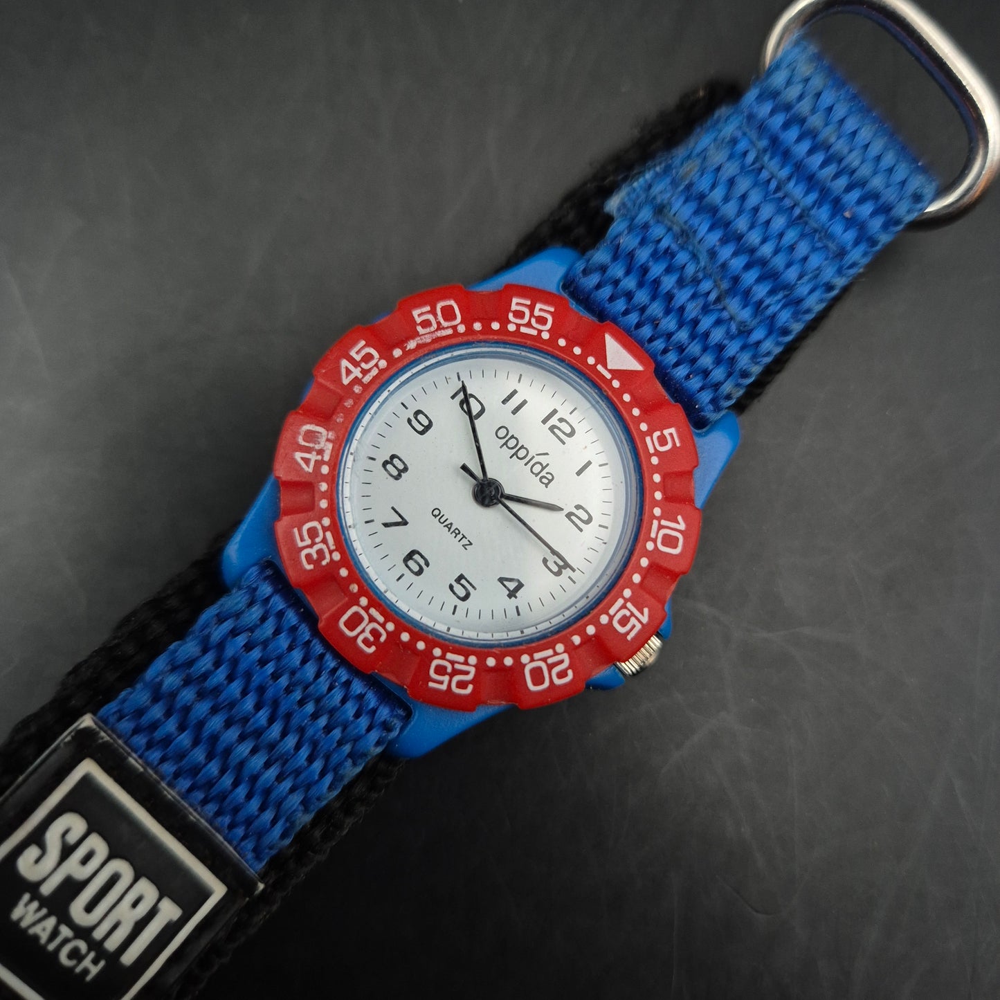 Oppida Kinder Uhr – Bunte Sportuhr mit robustem Textilarmband