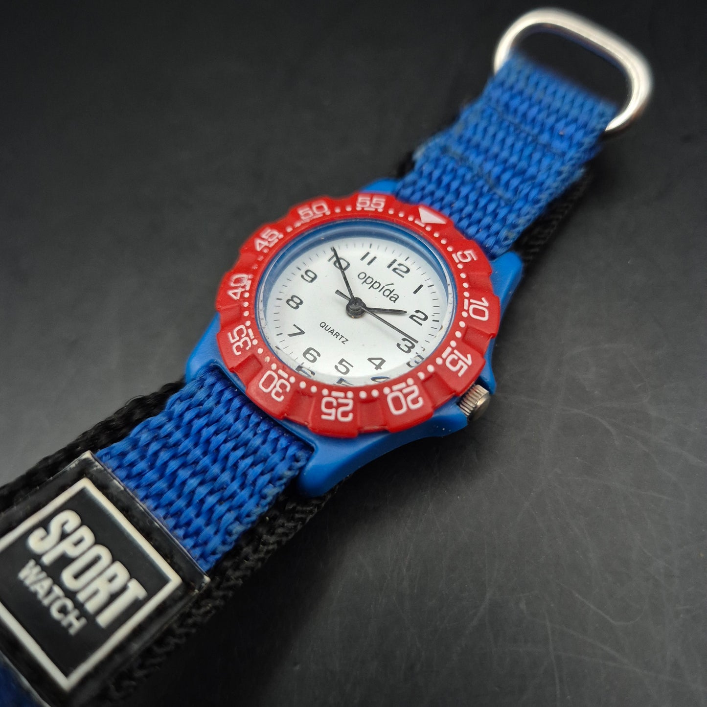 Oppida Kinder Uhr – Bunte Sportuhr mit robustem Textilarmband