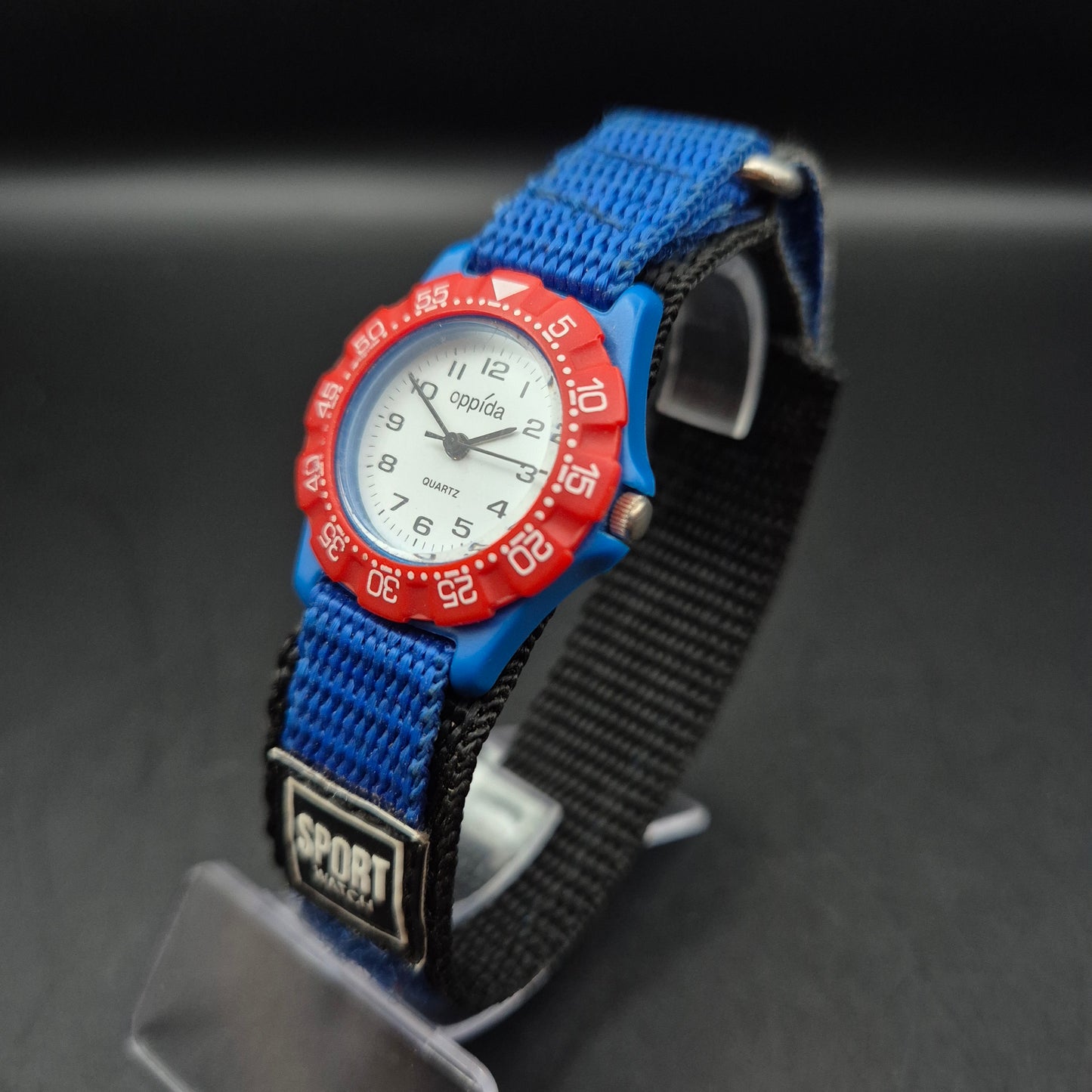 Oppida Kinder Uhr – Bunte Sportuhr mit robustem Textilarmband