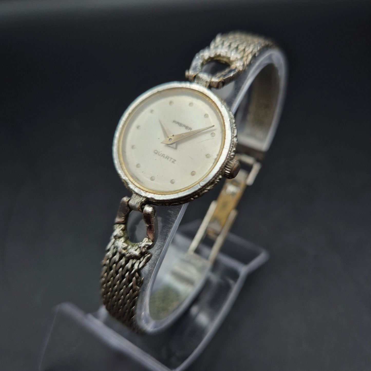 Klassische Harper Damen Uhr – Elegante Vintage-Optik in Silber