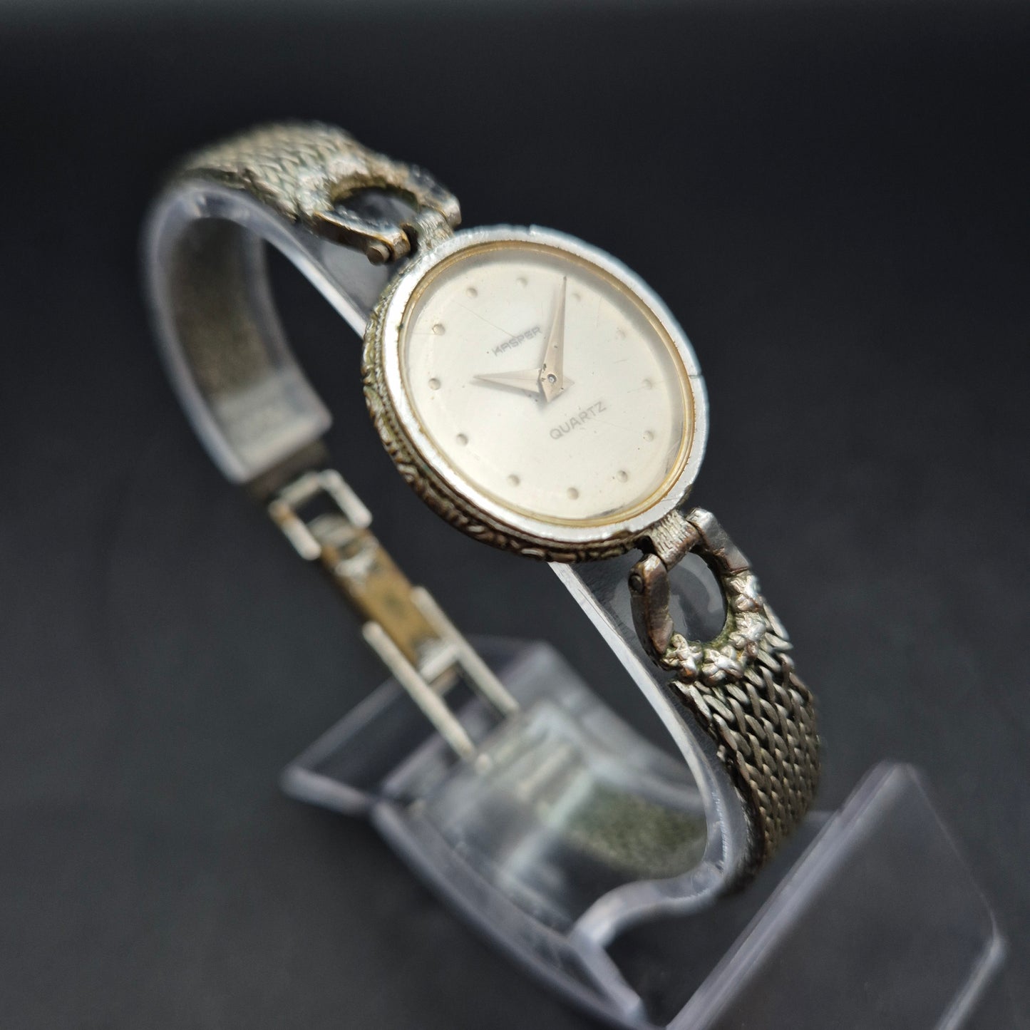 Klassische Harper Damen Uhr – Elegante Vintage-Optik in Silber