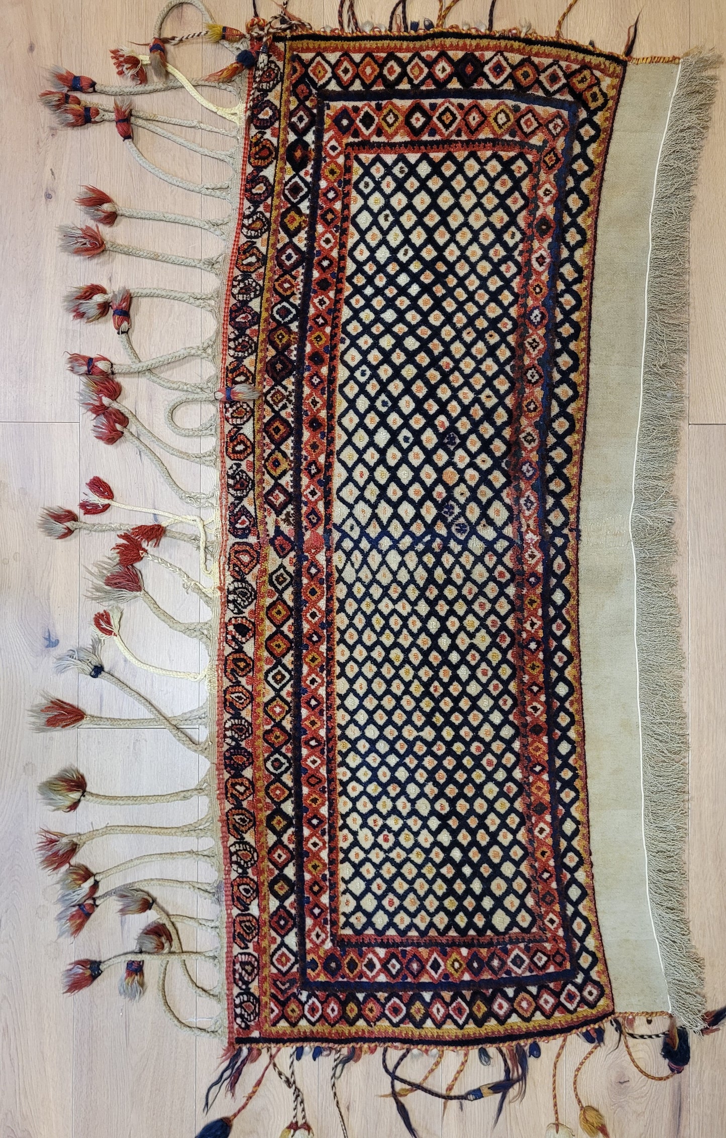 Bachtiar Lori Zeltbehang antik geometrisch 160×68 cm